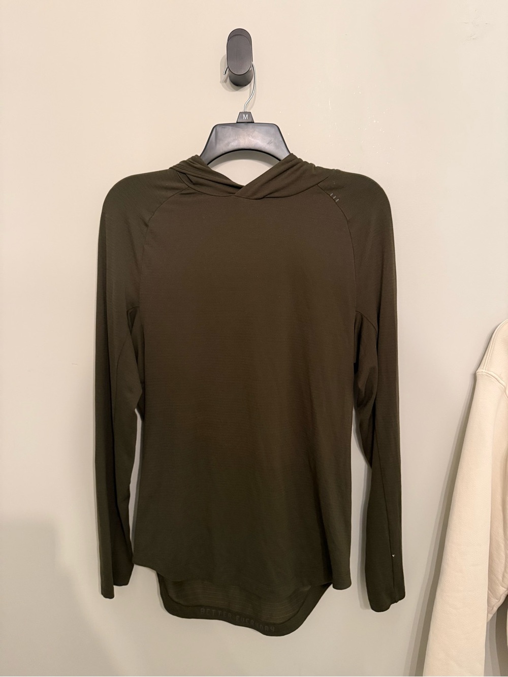 Lululemon License to Train Hoodie Olive Green Size Small